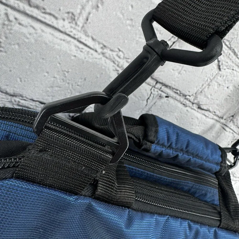 Vintage Timberland Expandable Laptop Bag Blue Shoulder Strap Travel Carryon Work